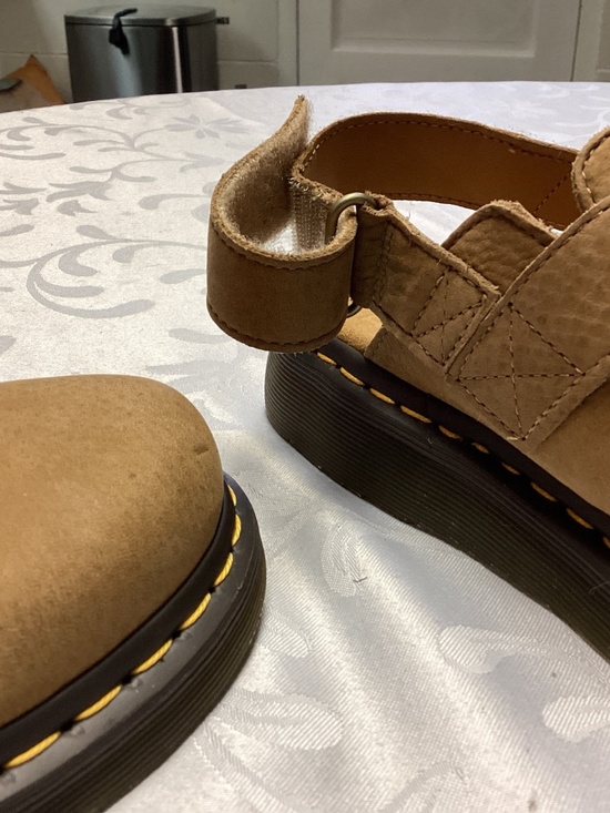 Dr. Martens Jorge II Men’s 7 ladies 8 Tan Tumbled Nubuck Slip‑On main image 2